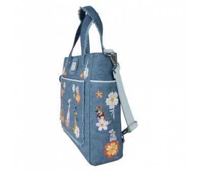 Bolso Mochila + Monedero Denim Disney Loungefly