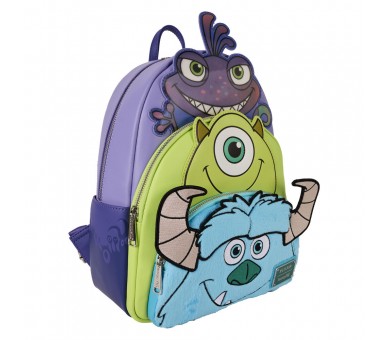 Mochila Mike Sully and Randall Monsters INC Disney Pixar Loungefly 31cm