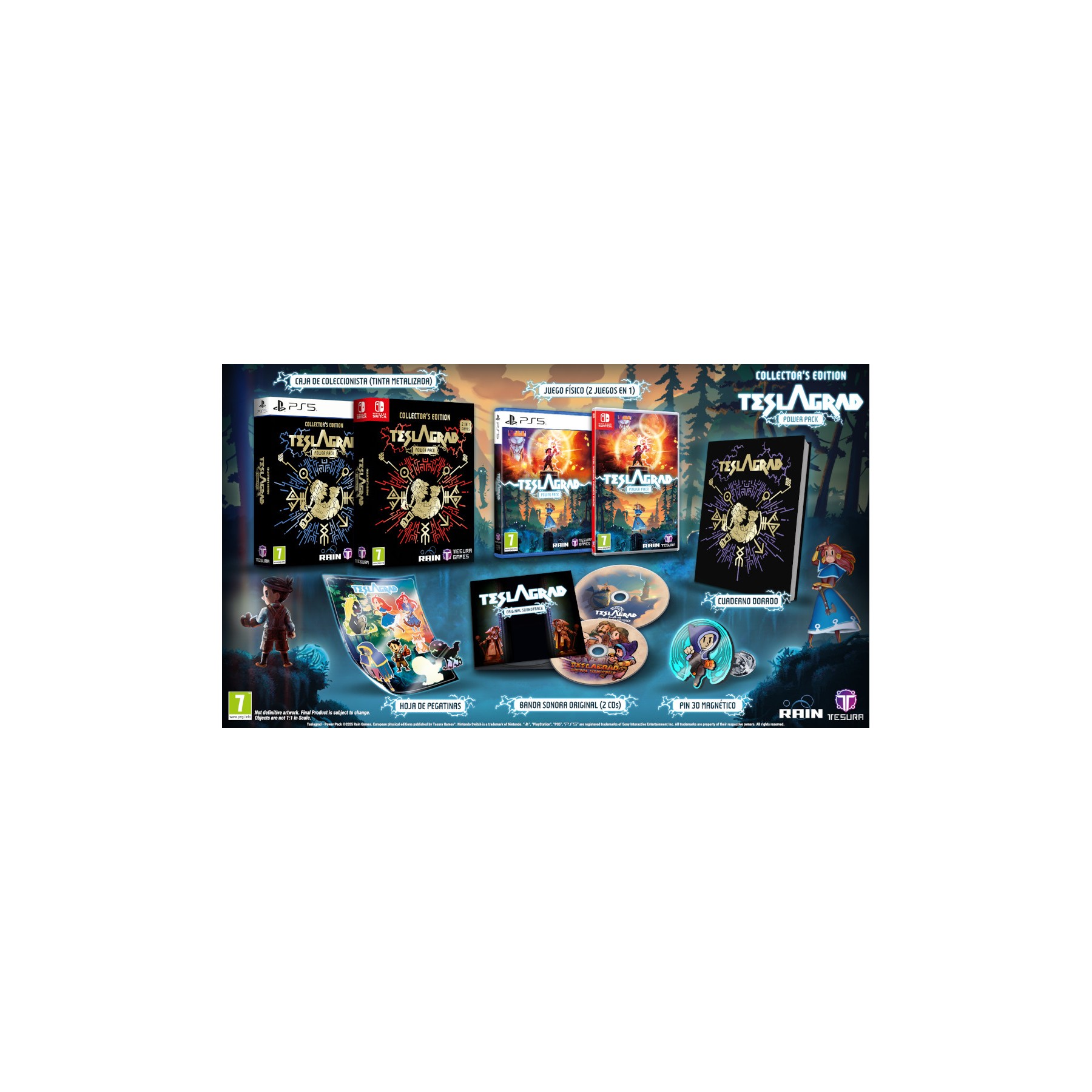 TESLAGRAD POWER PACK COLLECTOR'S EDITION