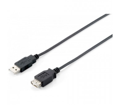 Equip Cable Alargador Usb 2.0 Conectores Macho Hembra 3M