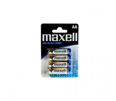 Pila Alcalina Maxell Lr06 Aa (Pack 4)