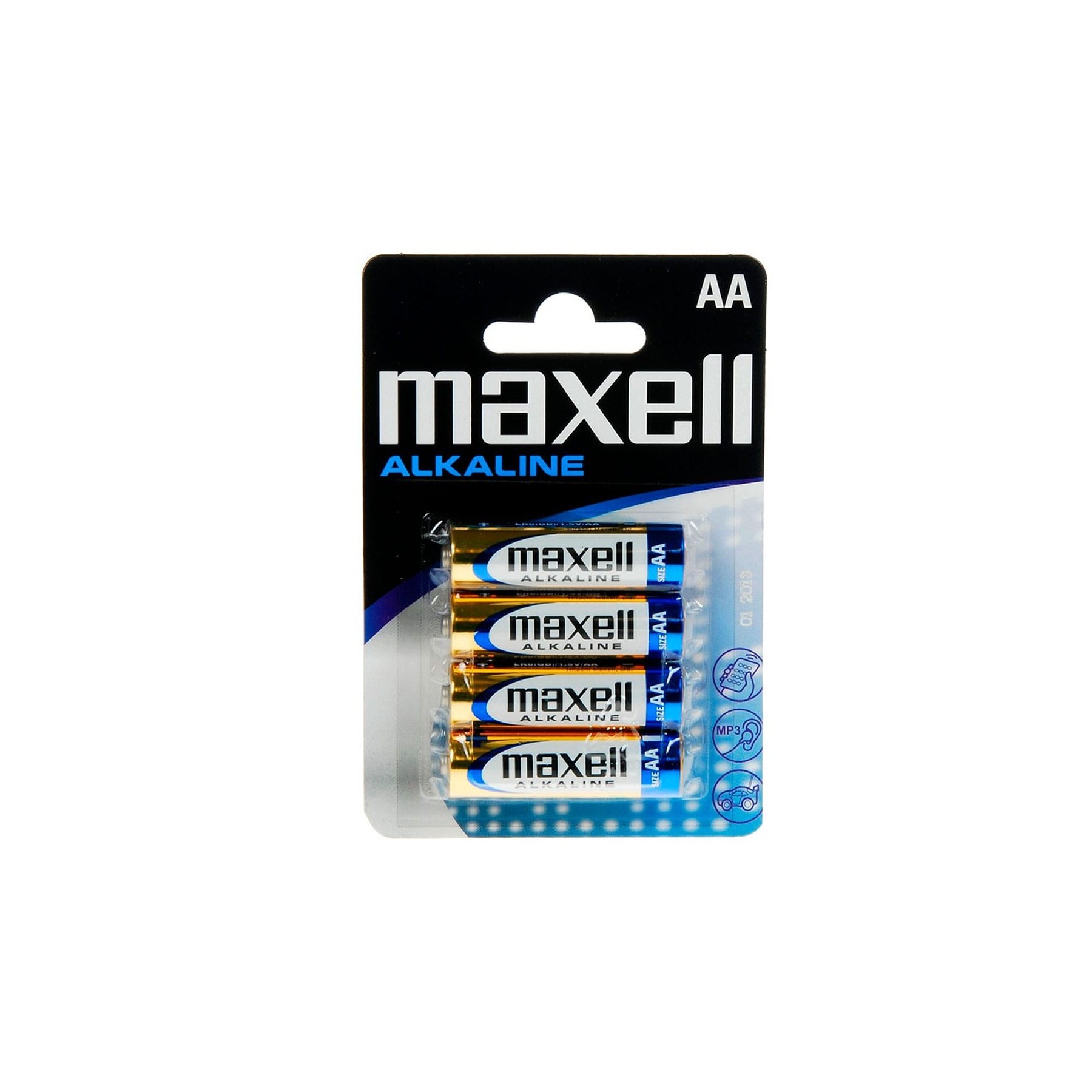 Pila Alcalina Maxell Lr06 Aa (Pack 4)