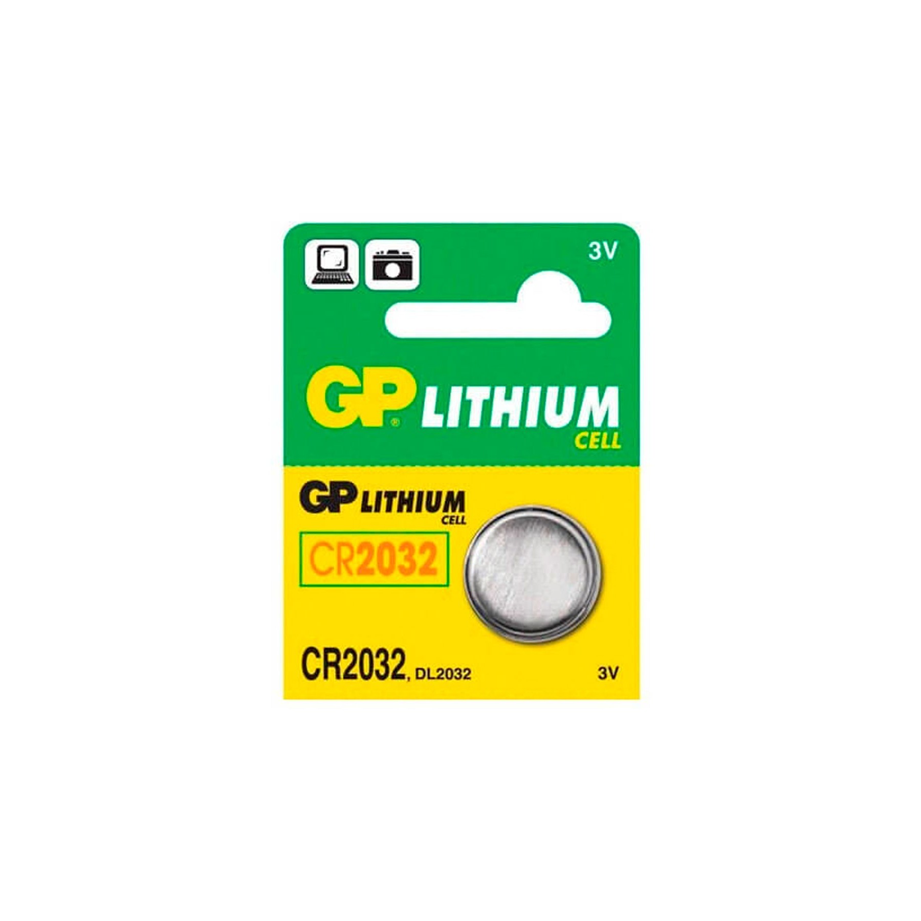 Gp Pila Litio Cr2032 3V Blister De 1 Unidad