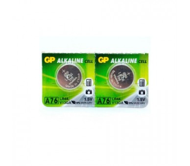 Gp Pila Alcalina Lr44 A76 1.5V Blister De 2 Unidades