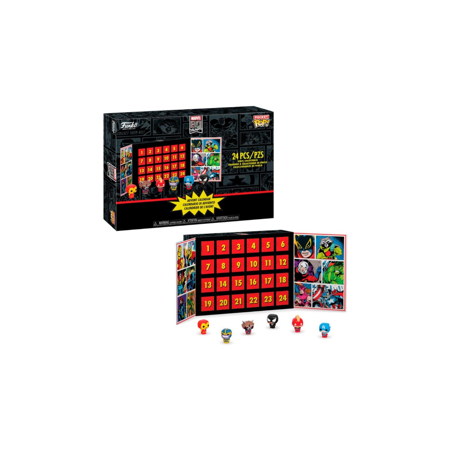 Calendario Funko Pop Marvel