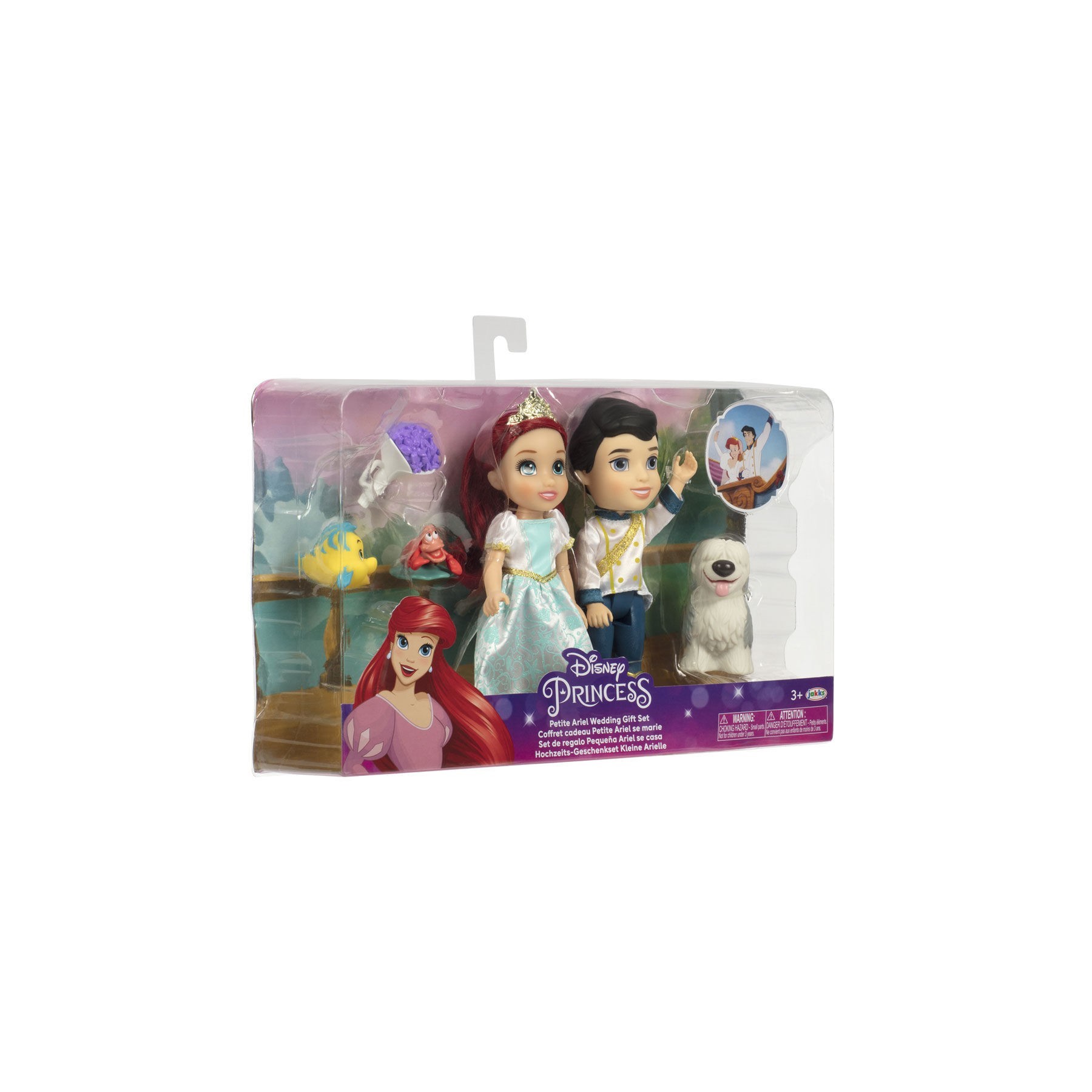 Muñecas Ariel + Eric La Sirenita Disney 15Cm