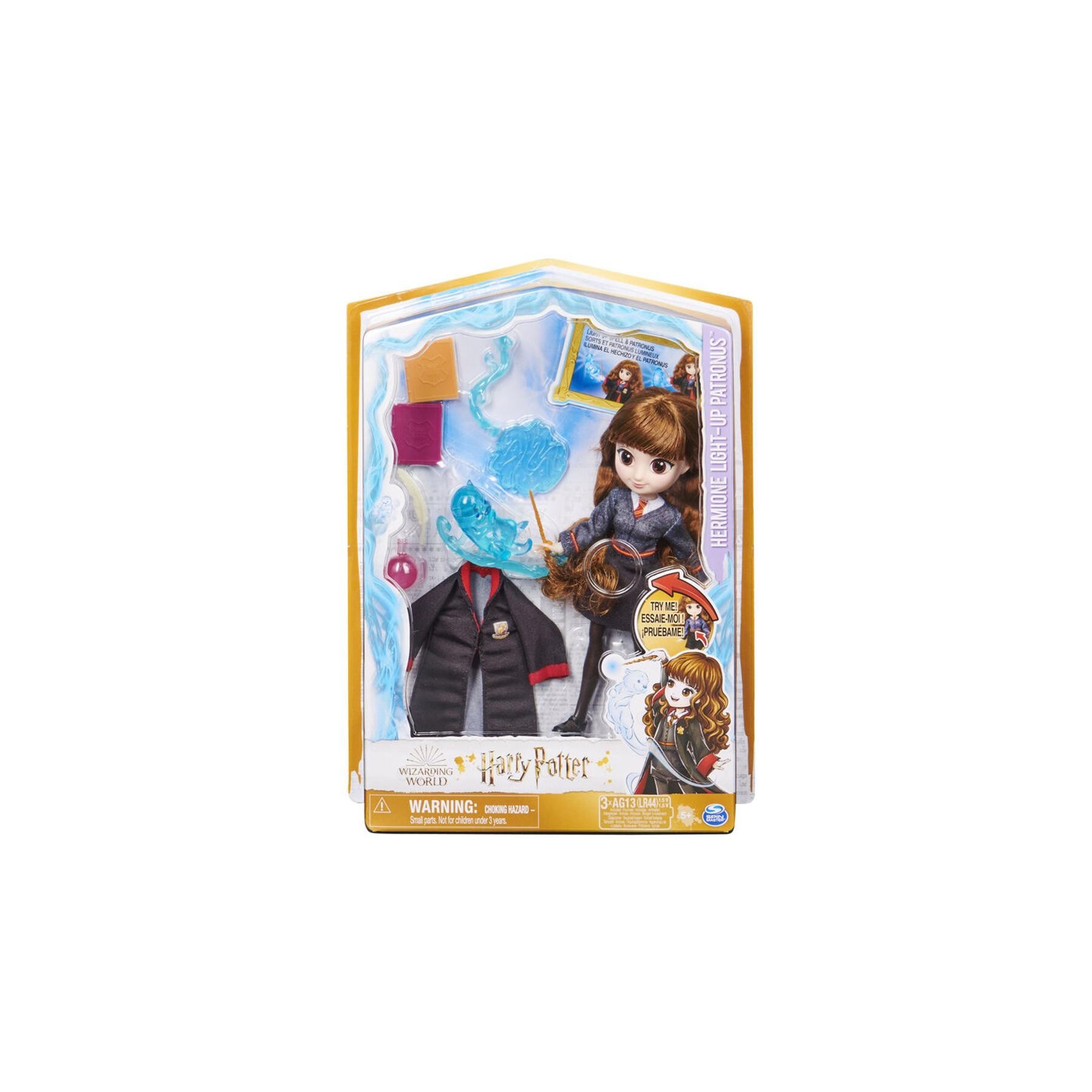 Muñeca Hermione Efectos Patronus Harry Potter Wizarding Worl