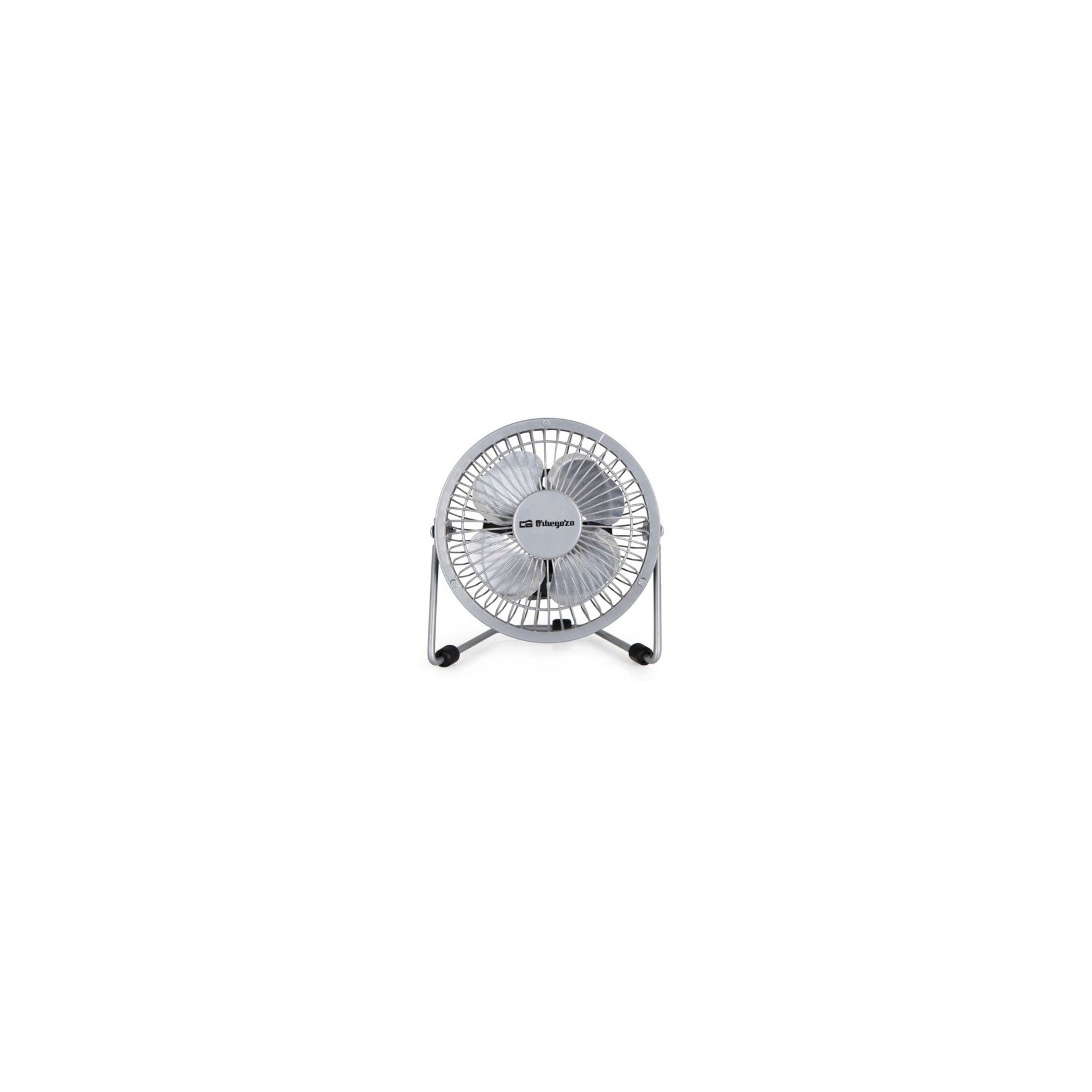 Mini Ventilador Usb Orbegozo Pw 1025/ Plata