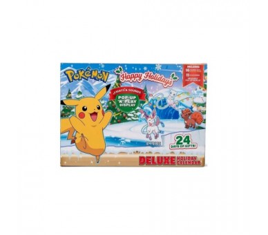 Calendario Adviento Pokemon Deluxe Holiday 2022 Version De -