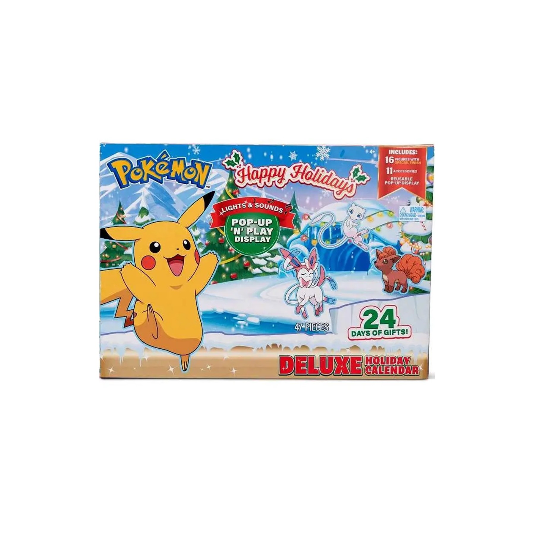 Calendario Adviento Pokemon Deluxe Holiday 2022 Version De -