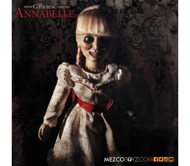 Replica Mezco Toyz  Muñeca Annabelle 45 Cm The Conjuring Re