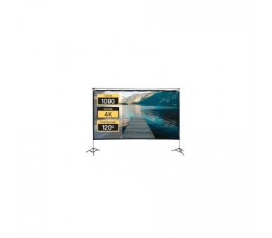 Iggual Pantalla Exterior Portable 100" 221X124 Cm