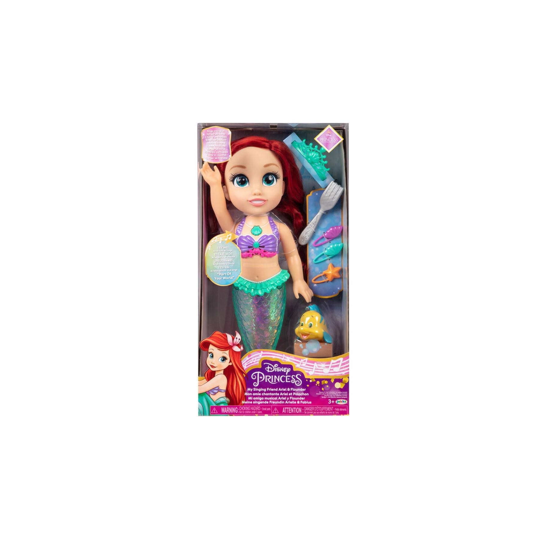 Muñeca Ariel La Sirenita Disney 38Cm Musical