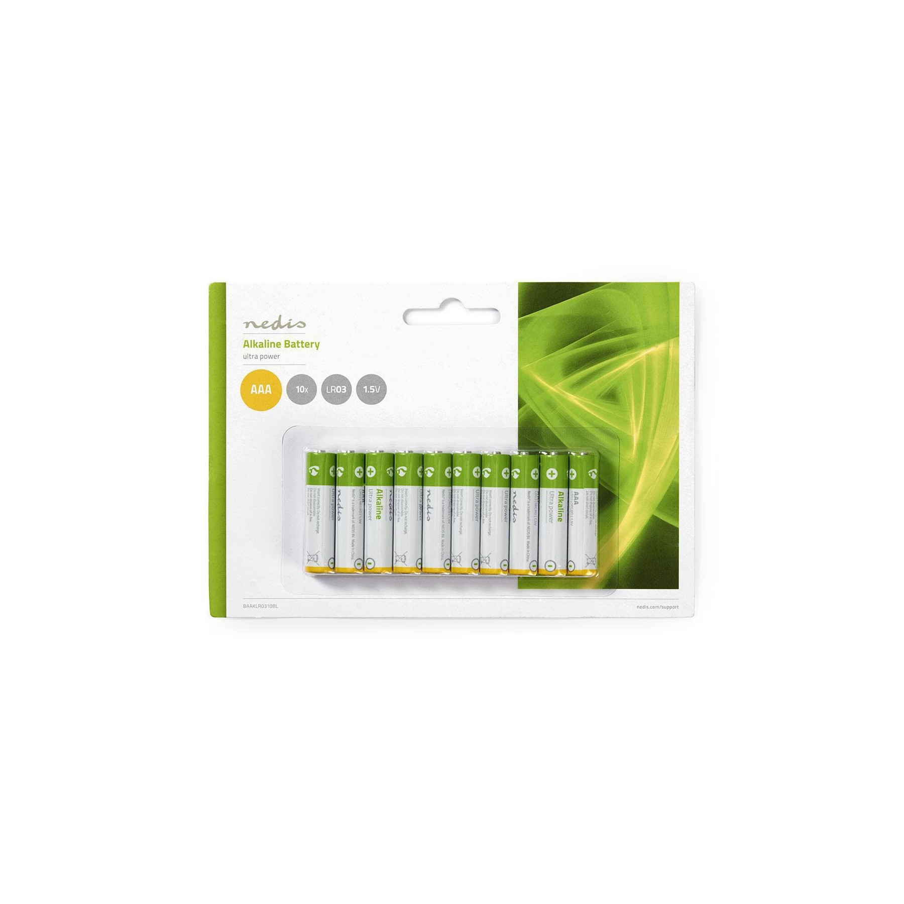 Nedis Batera Alcalina Aaa  1.50 V  Mn2400  Mv2400  Mx2400  2