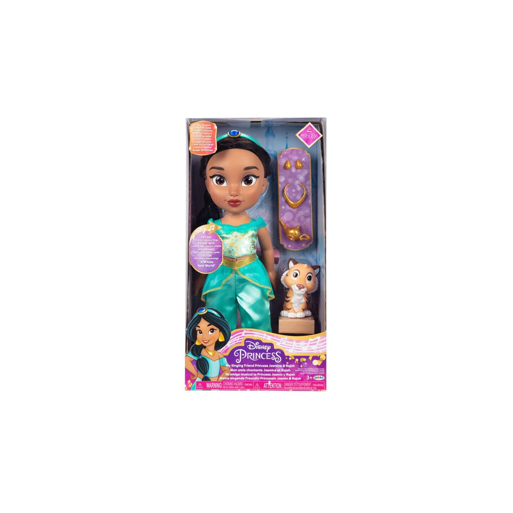 Muñeca Jasmine Aladin Disney 38Cm Musical