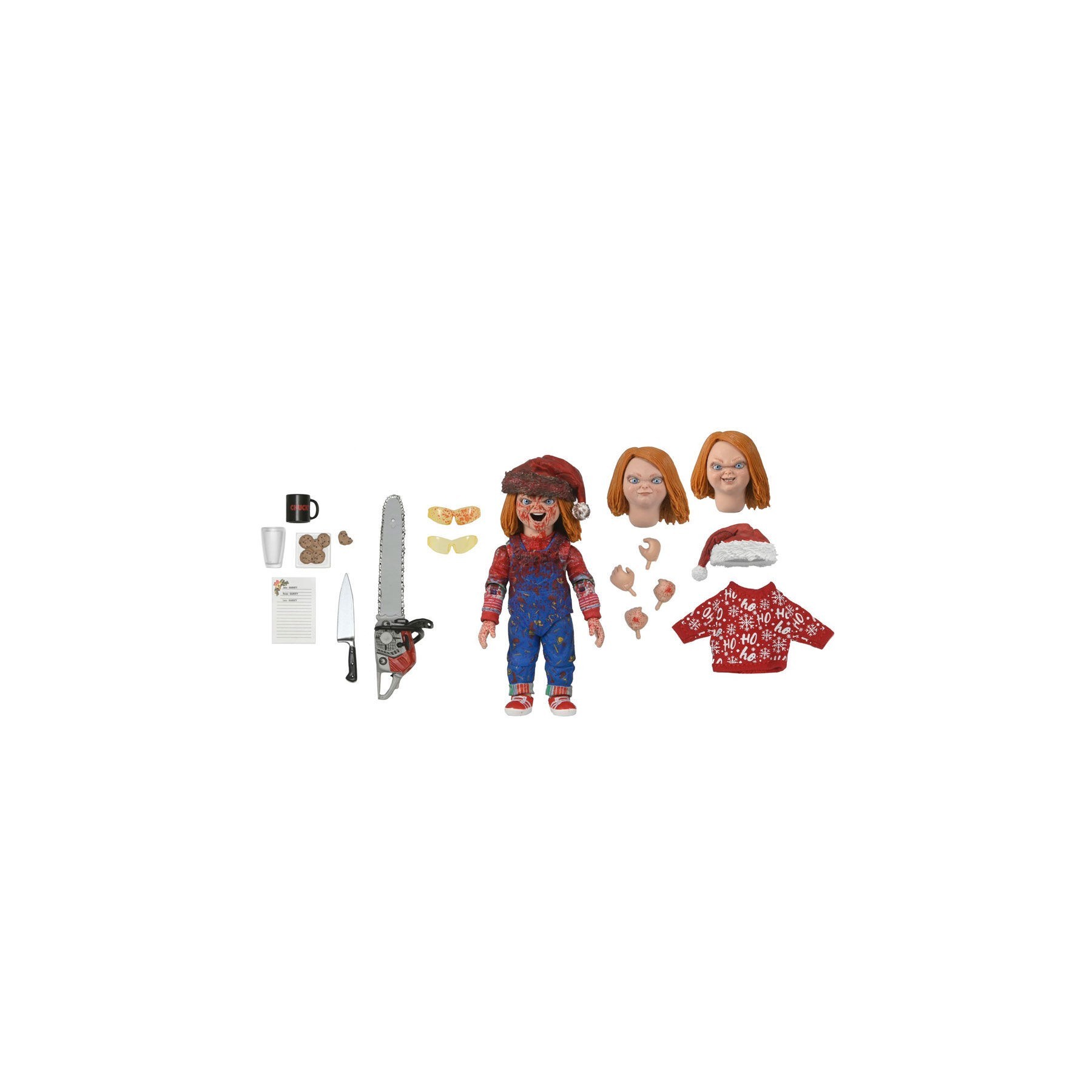 Figura Ultimate Chucky Holiday Chucky 18Cm