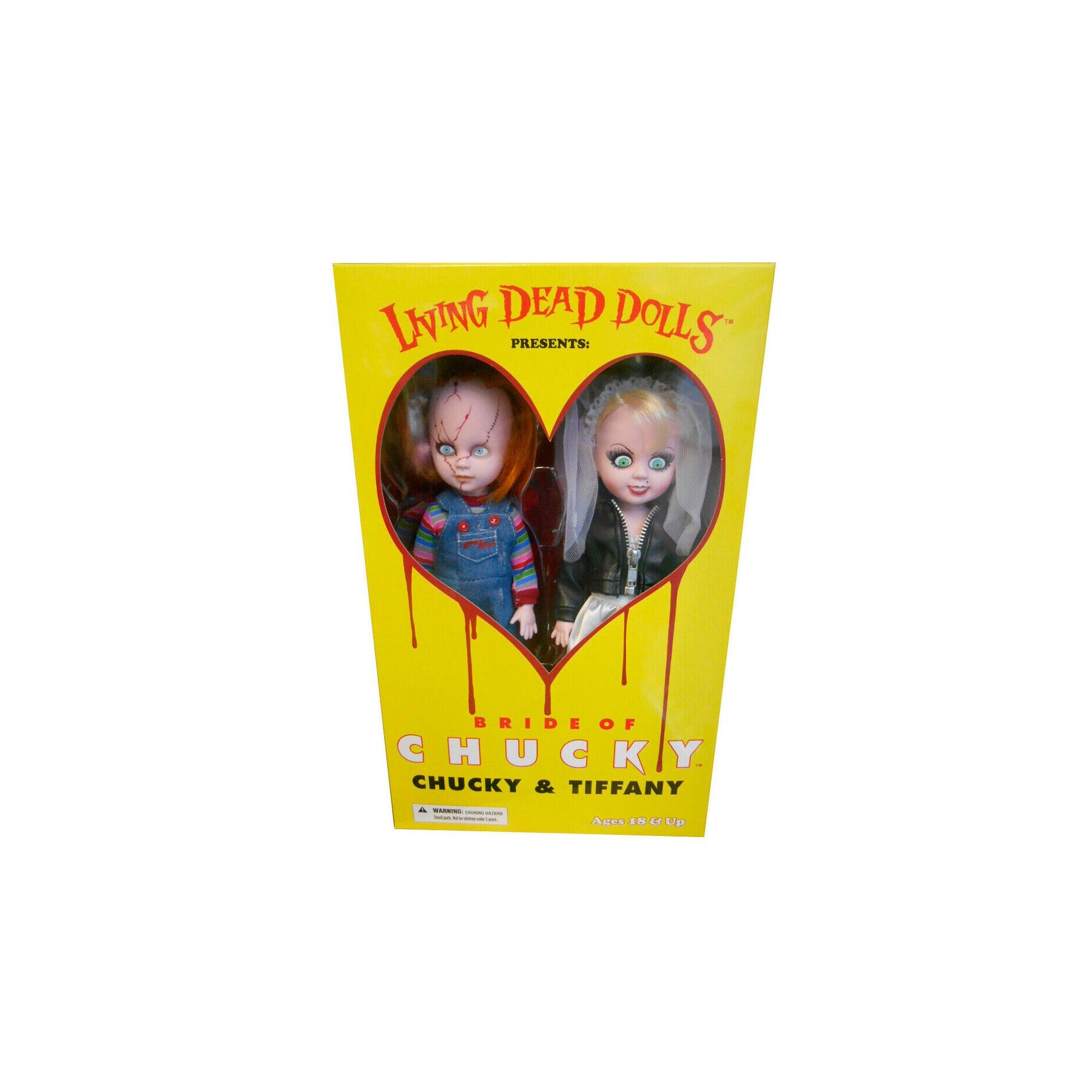 Set 2 Muñecos Chucky And Tifanny Living Dead Dolls 25Cm