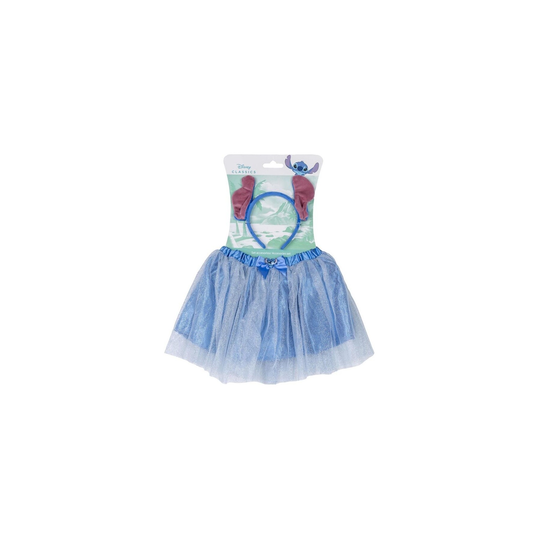 Set Diadema + Tutu Stitch Disney