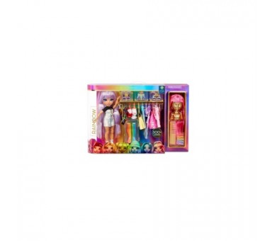 Muñeca Avery Fashion Studio Rainbow High 25Cm