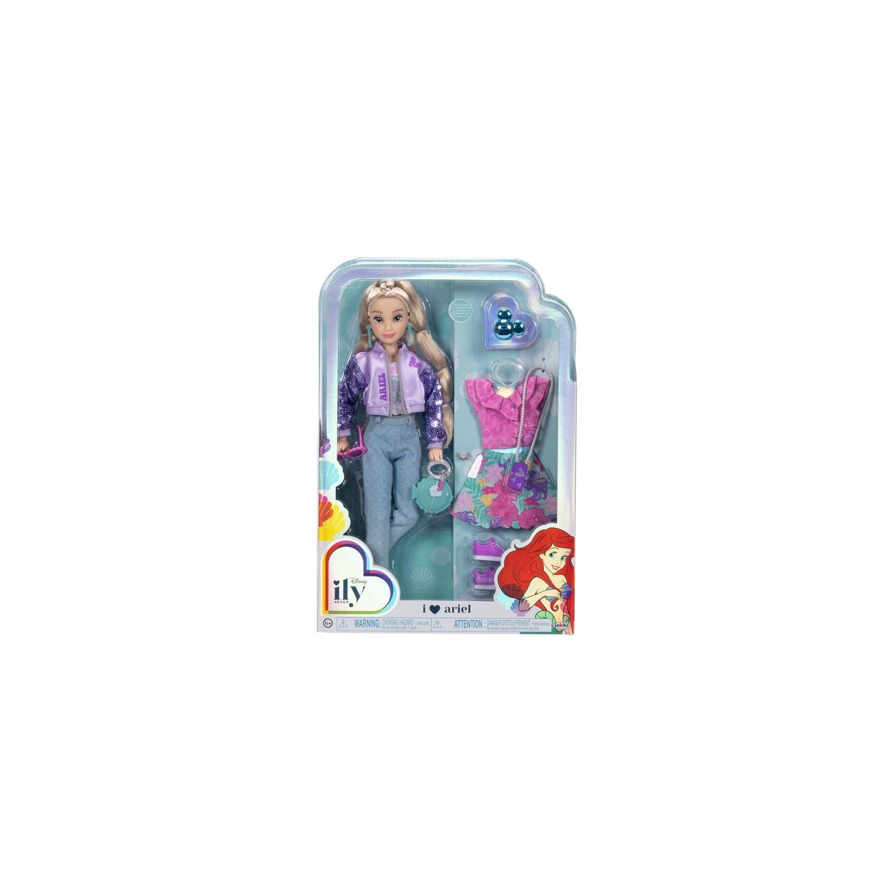 Muñeca Fashion Doll Ariel La Sirenita Disney Ily 4Ever 28Cm
