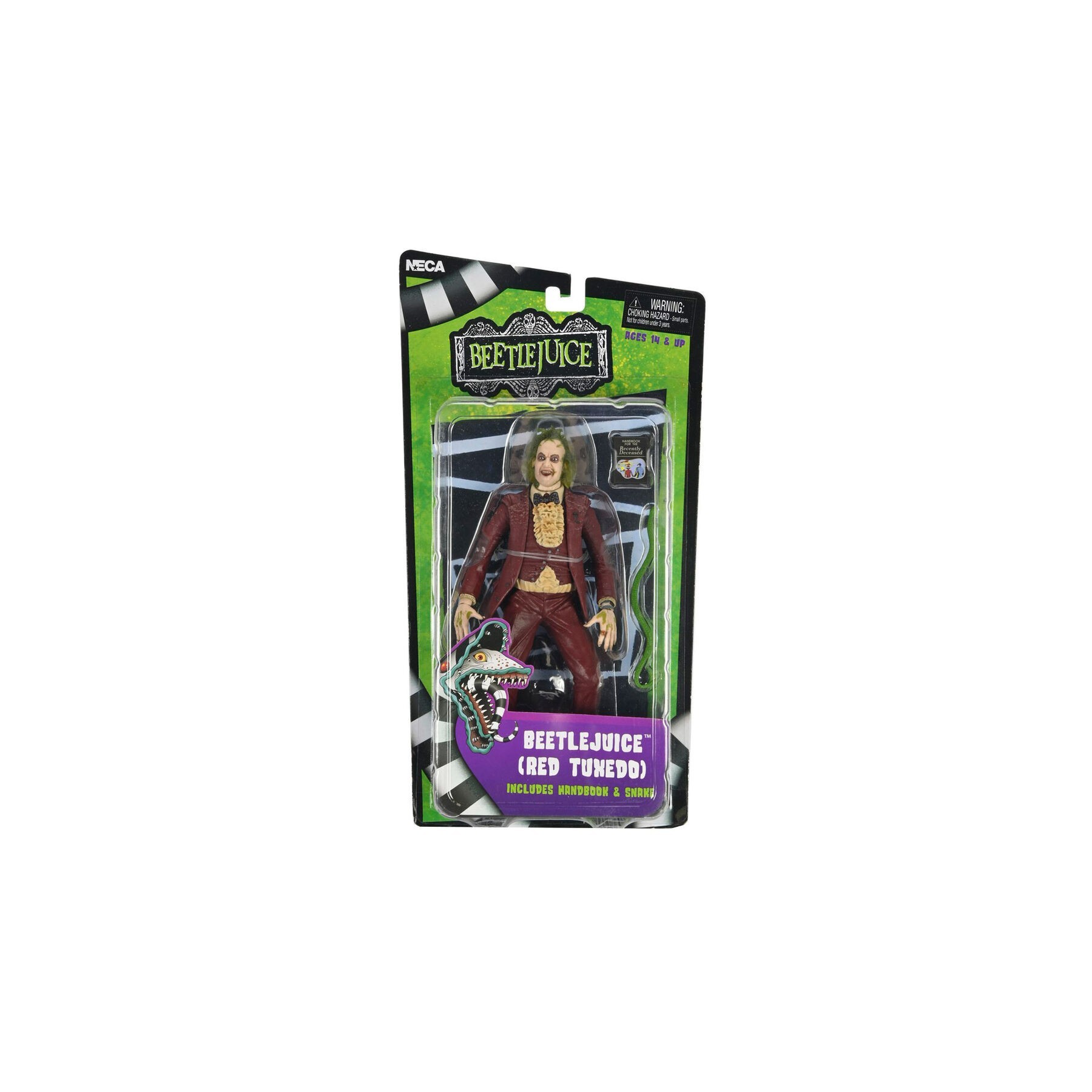 Figura Beetlejuice 1988 Red Tuxedo Beetlejuice 18Cm
