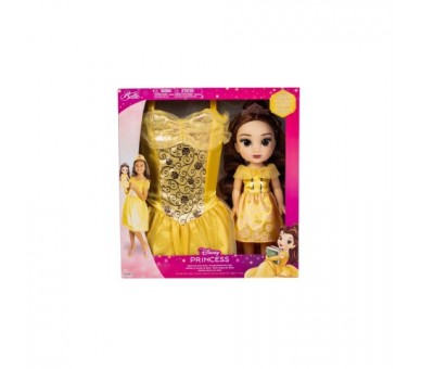 Muñeca Bella + Disfraz La Bella Y La Bestia Disney 38Cm