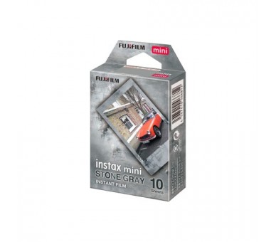 Pelicula Fujifilm Para Instax Mini Stone Gray