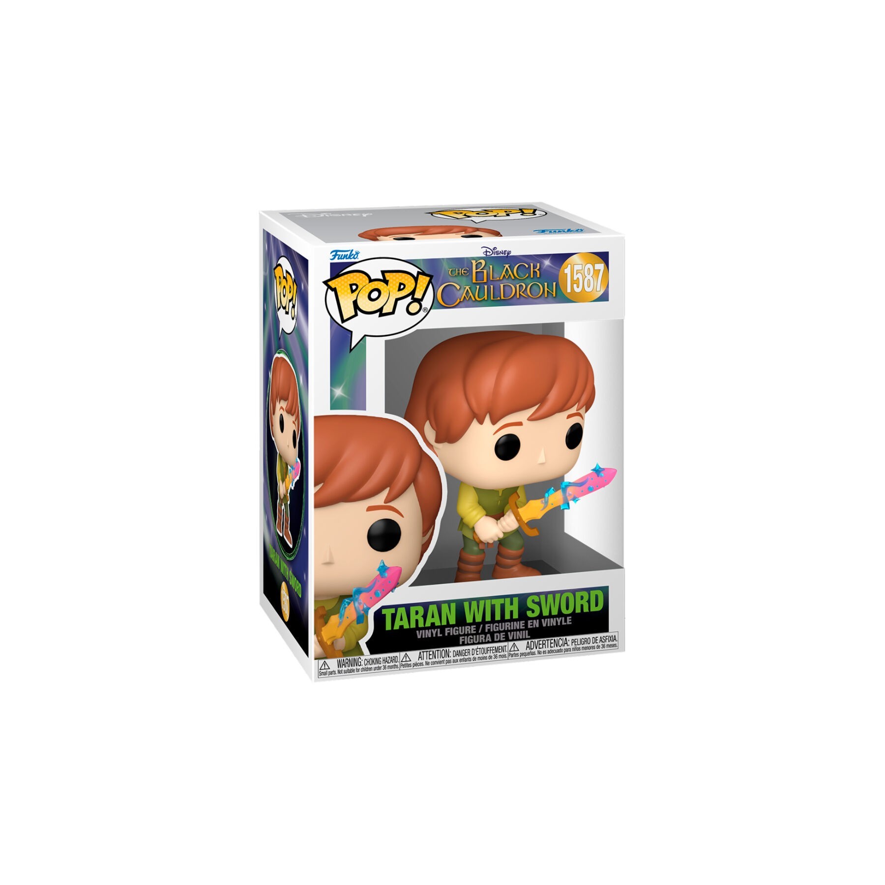 Figura Pop Disney El Caldero Negro Taran With Sword