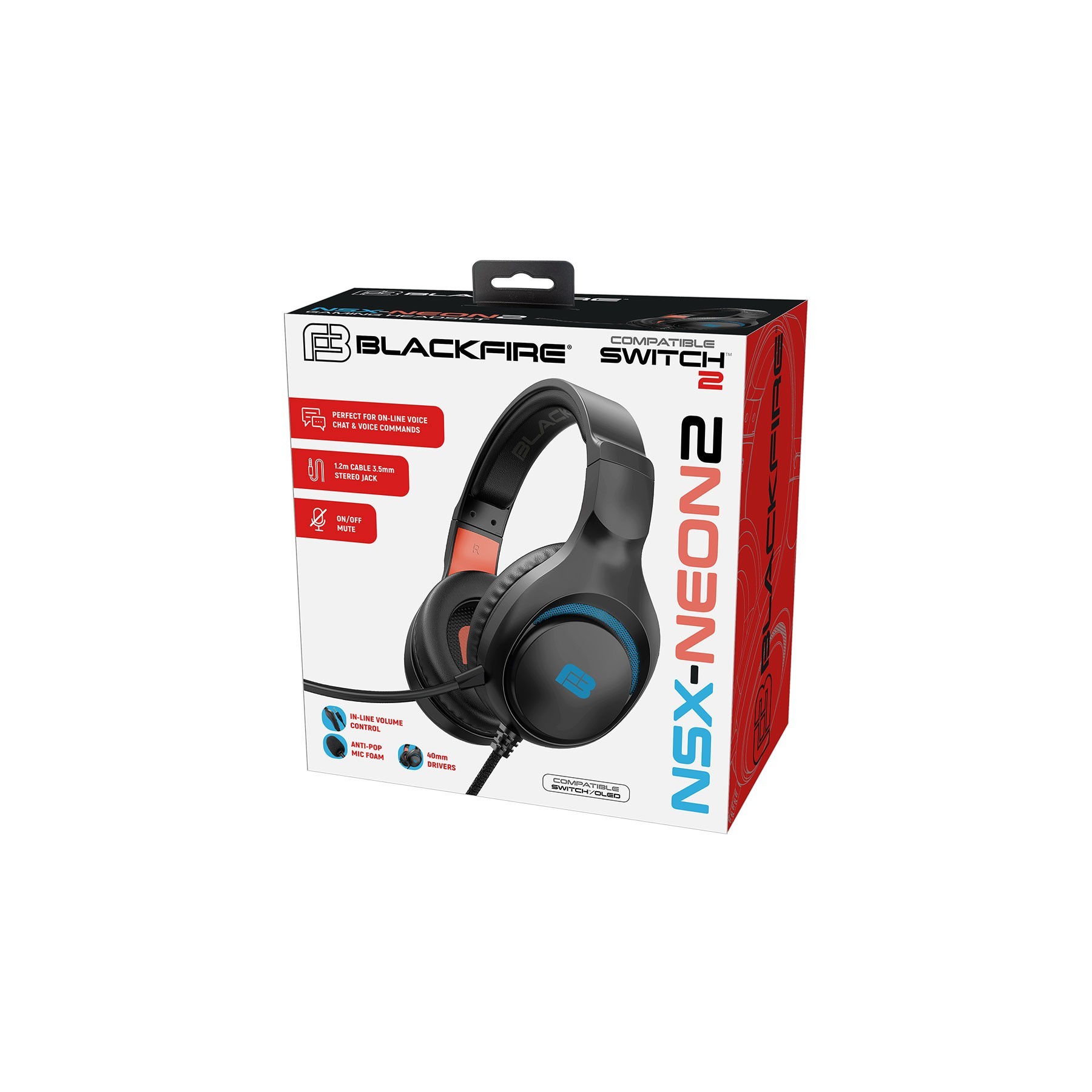 Blackfire Gaming Headset Nsx-Neon2 Switch 2