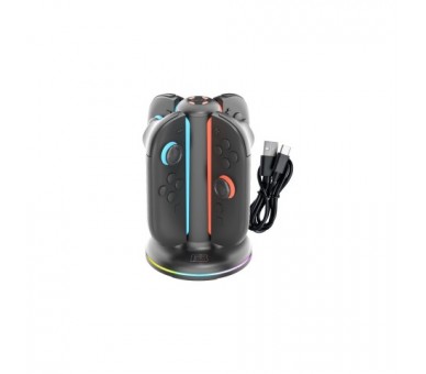 Blackfire Quad Charging Dock Joycon Rgbled Switch 2