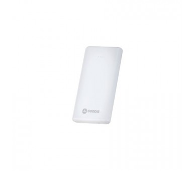 Powerbank Goodis (10.000 Mah - Micro Usb + Usb-C - Blanca)