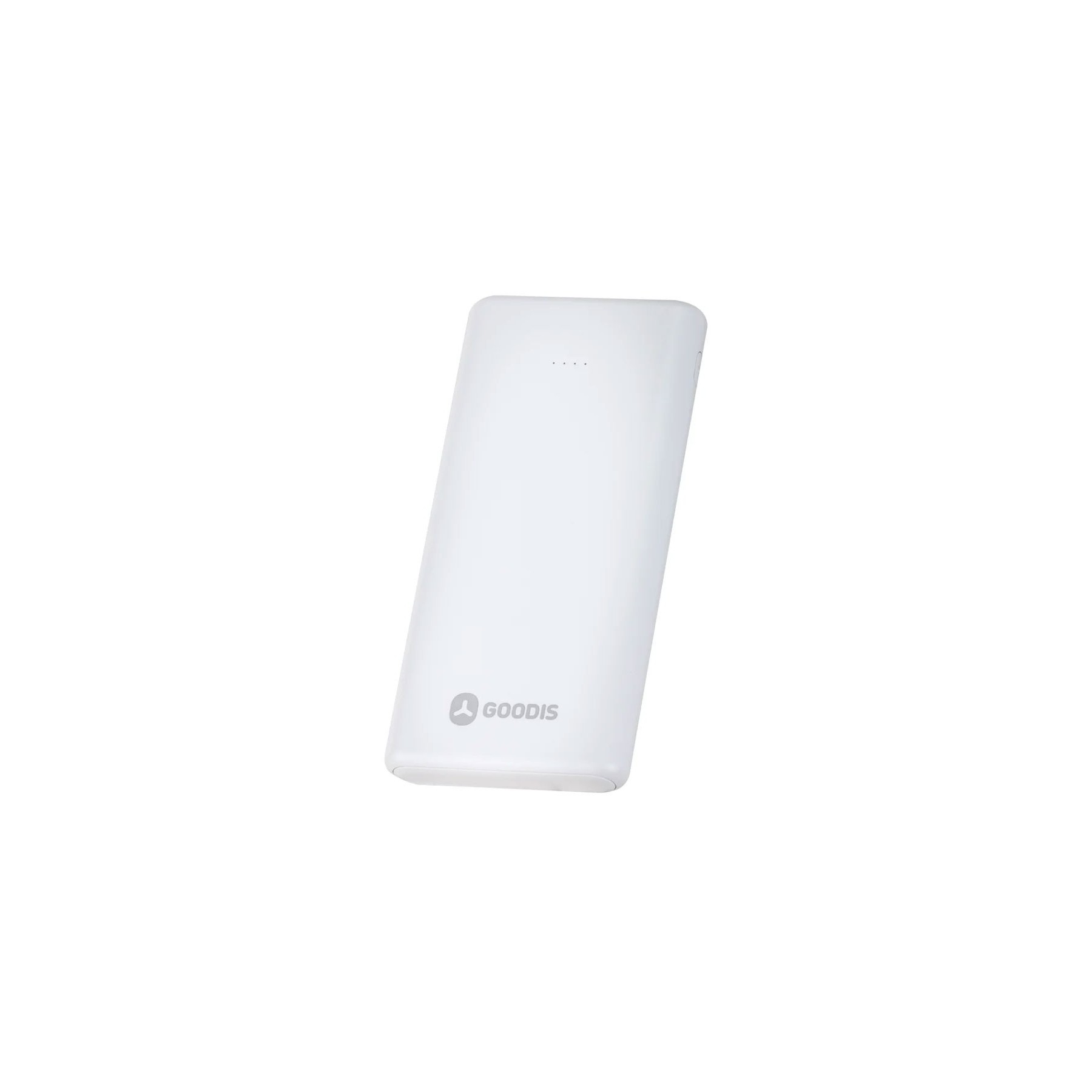 Powerbank Goodis (10.000 Mah - Micro Usb + Usb-C - Blanca)
