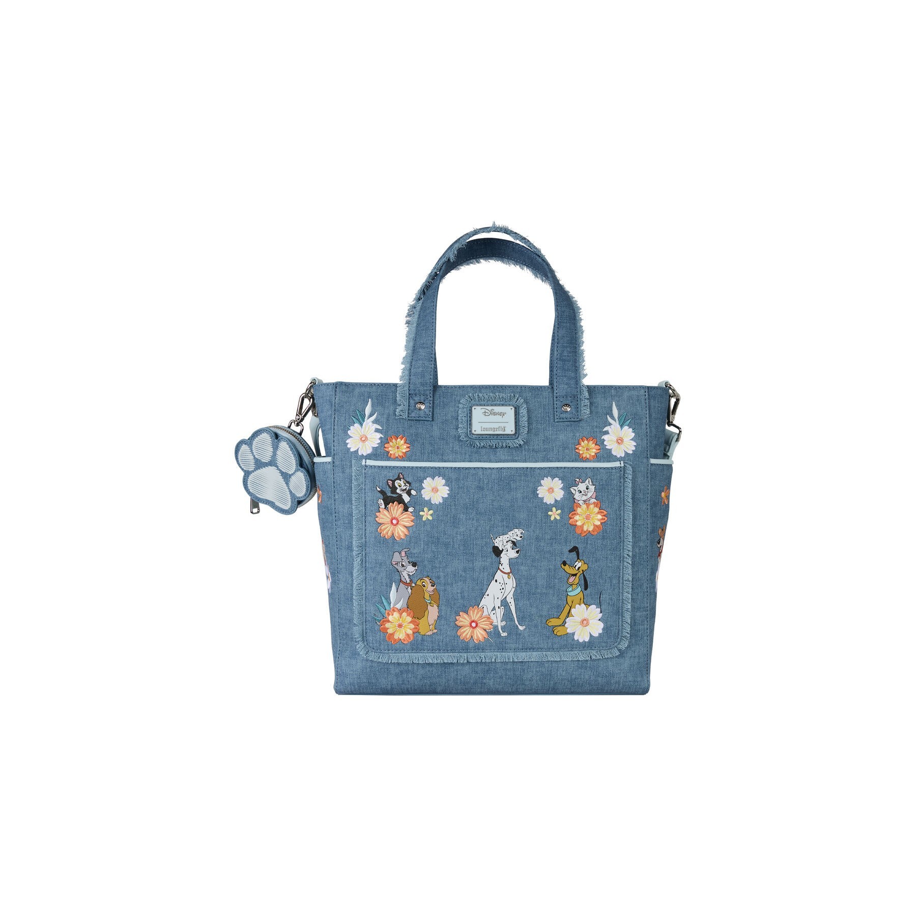 Bolso Mochila + Monedero Denim Disney Loungefly
