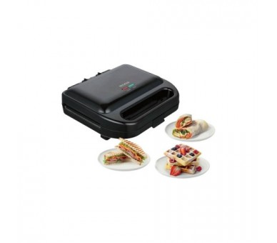 Sandwichera Becken Bsm8892 3 En 1 (750 W - Negro)