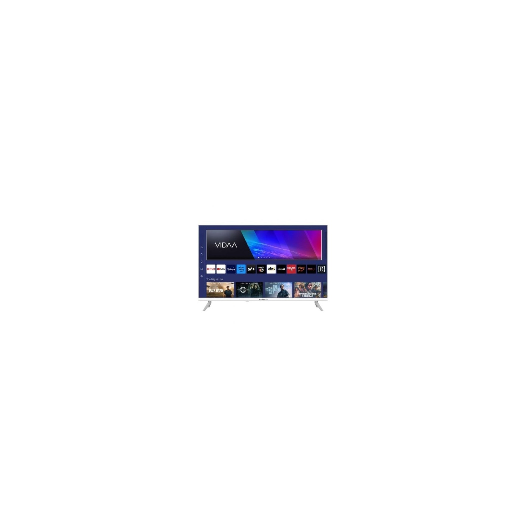 Televisor Grunkel Led-3225Vdblanco 32"/ Hd/ Smart Tv/ Wifi/