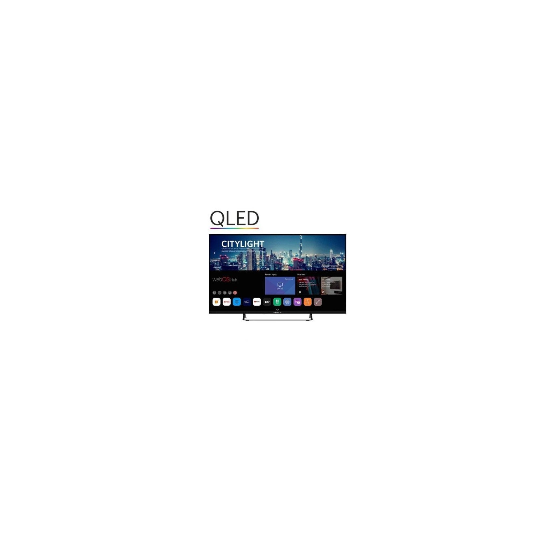 Televisor Grunkel Qled-5025Qledw 50"/ Ultra Hd 4K/ Smart Tv/