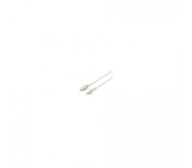 Cable Usb-A  2.0 Equip Tipo A - B   Transparente 3M