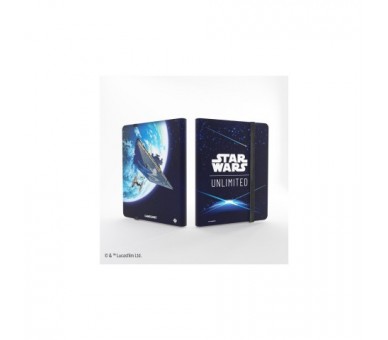 Star Wars: Unlimited 18 Pocket Album Card Back Blue