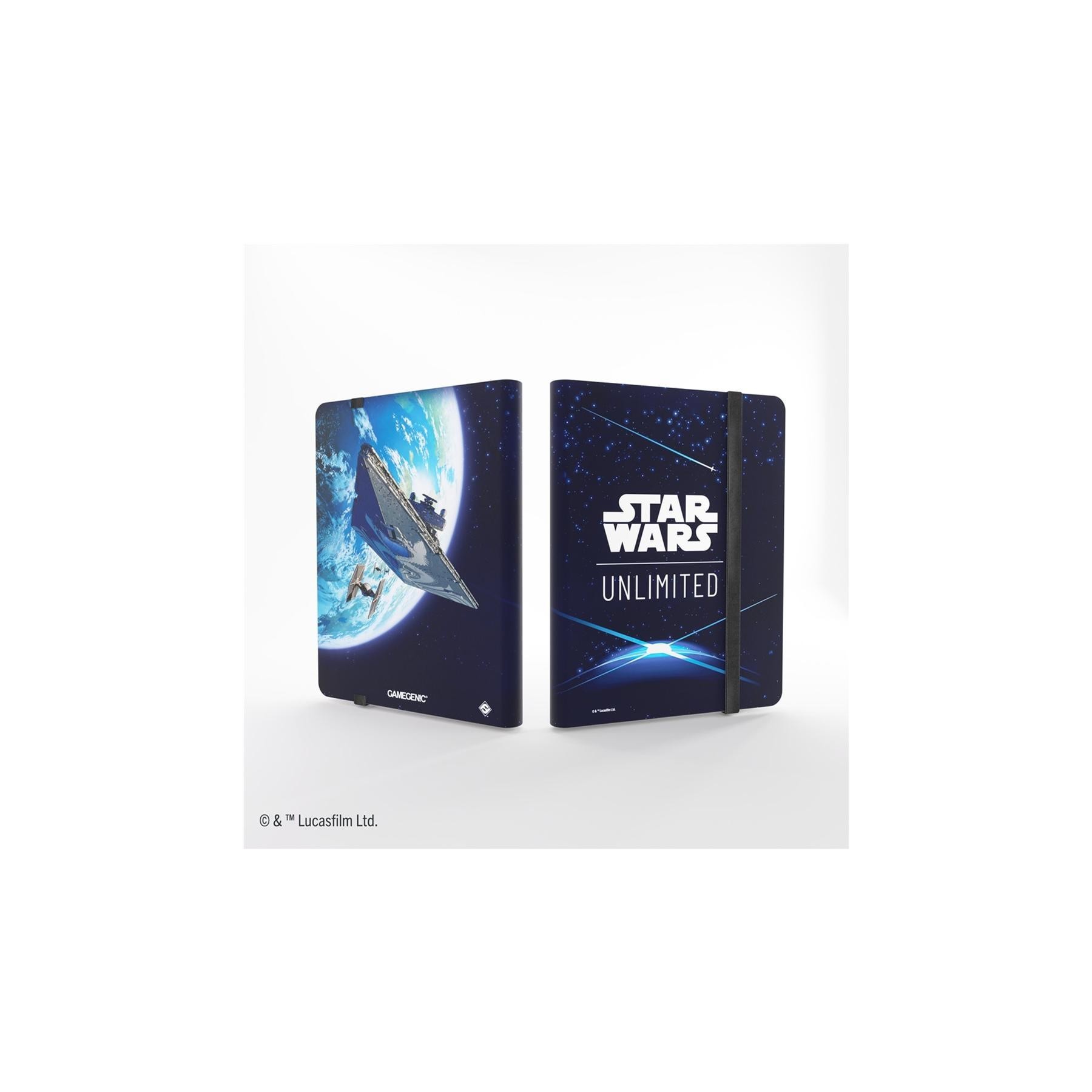 Star Wars: Unlimited 18 Pocket Album Card Back Blue