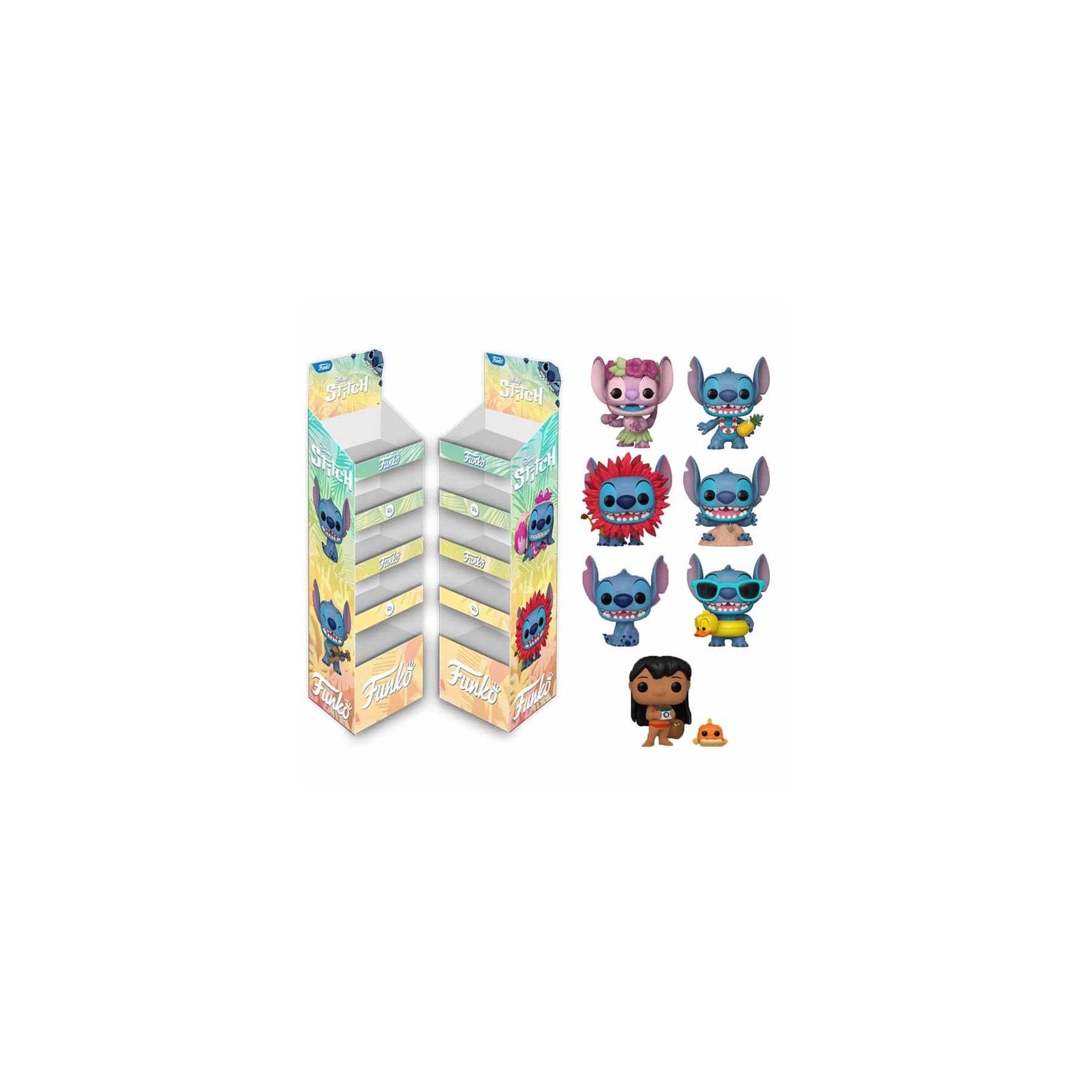 Lilo & Stitch - Expositor Stitch 42 Unidades Lleno