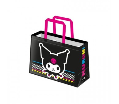 Kuromi - Bolsa Reusable 44X33X16 Smiling