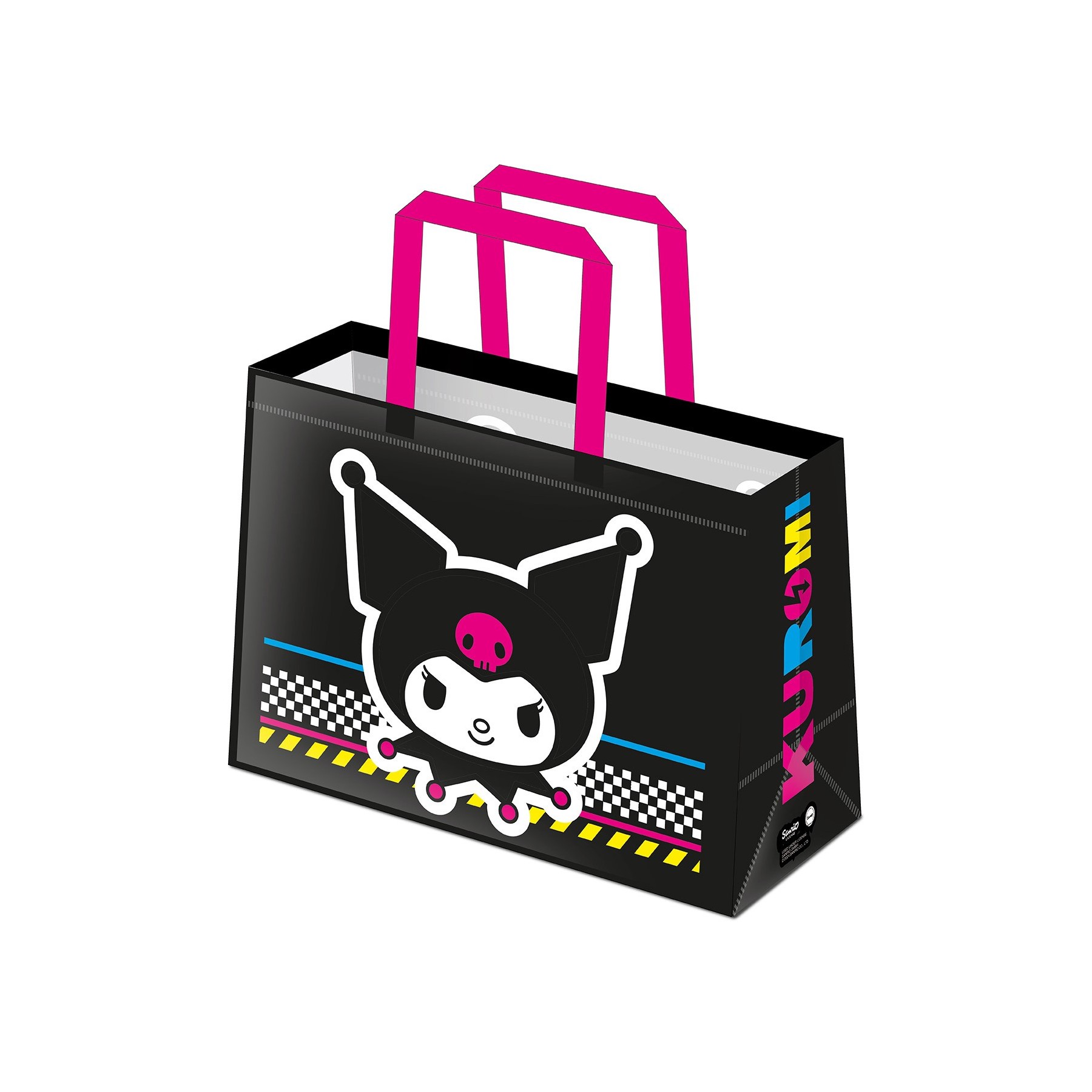 Kuromi - Bolsa Reusable 44X33X16 Smiling