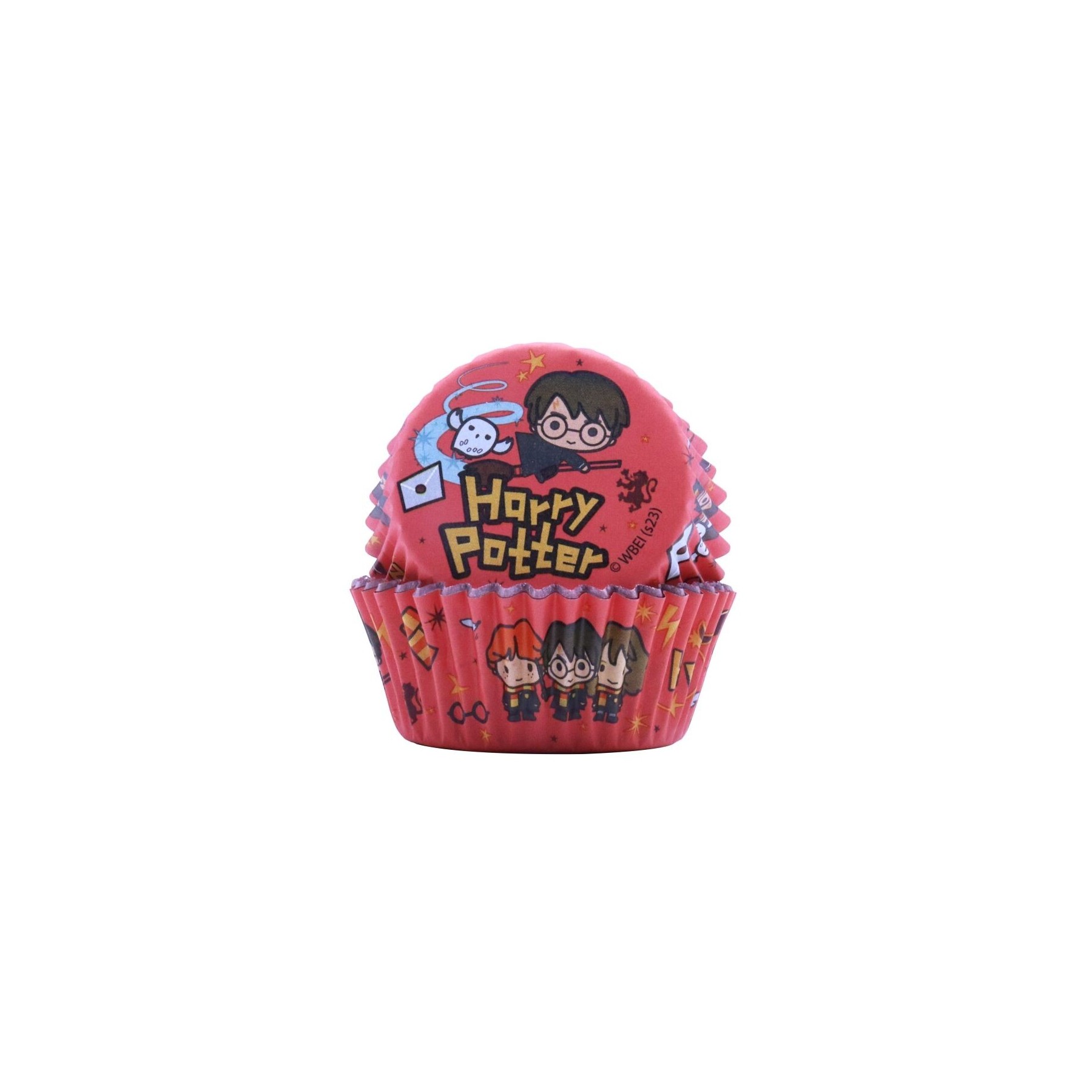 Pack 30 Cápsulas De Papel Personajes Harry Potter 3 X 5,2 Cm