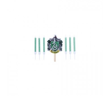 Set De Velas (7) Slytherin 7 Cm