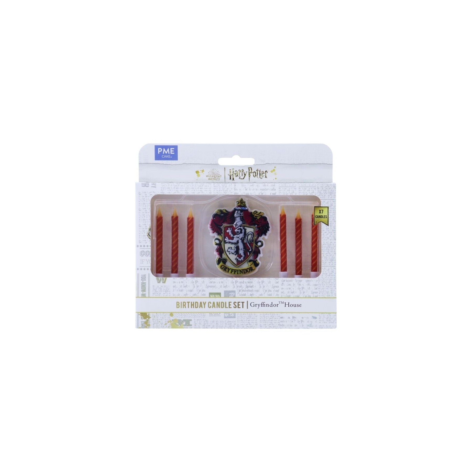 Set De Velas (7) Gryffindor 7 Cm