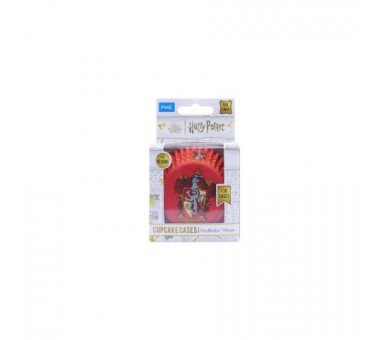Pack 30 Cápsulas De Papel Escudo De Gryffindor 3 X 5,2 Cm