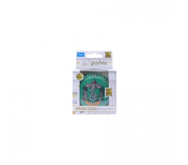 Pack 30 Cápsulas De Papel Escudo De Slytherin 3 X 5,2 Cm