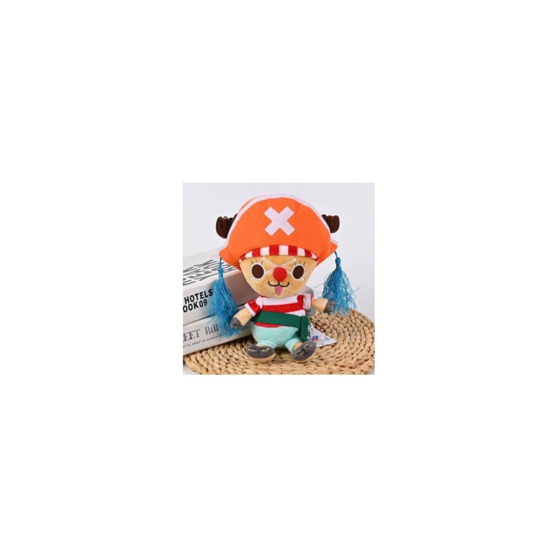 Peluche One Piece. Chopper X Buggy 25 Cm