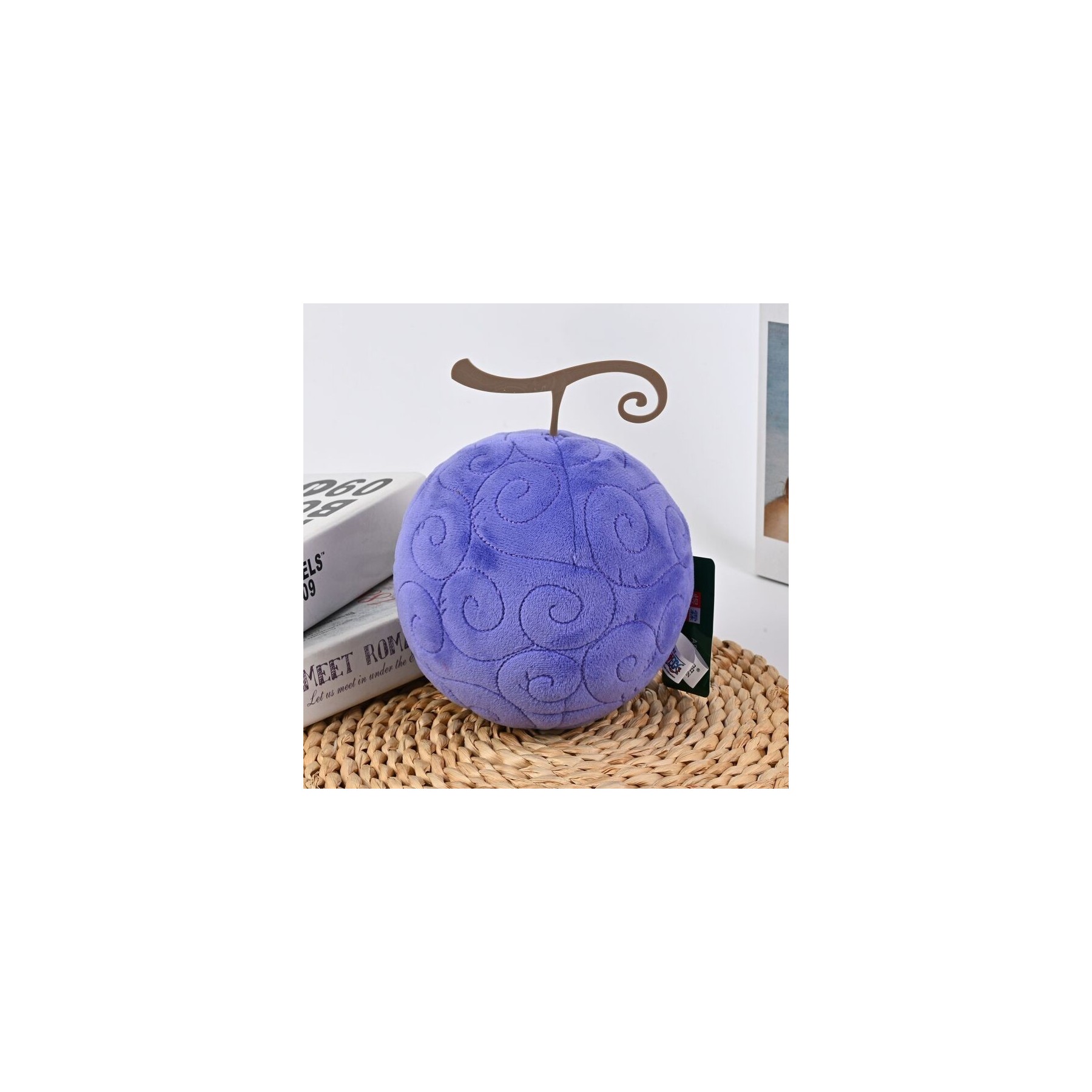 Peluche One Piece. Fruta Gomu Gomu 15 Cm (Tamaño Excluyendo