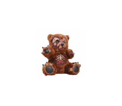 Artículo Decorativo Osito De Peluche Zombie Bad Teddy 33 Cm
